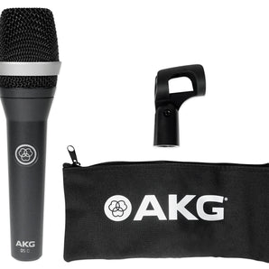 AKG D5 C Professional Dynamic Cardioid Microphone D5C+Mic Stand w/Boom+XLR Cable