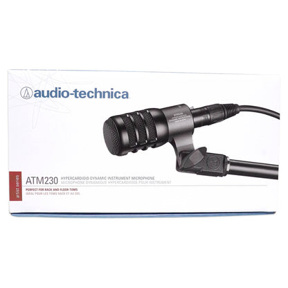 Audio Technica ATM230 Hypercardioid Dynamic Instrument Microphone Drum Mic+Mount