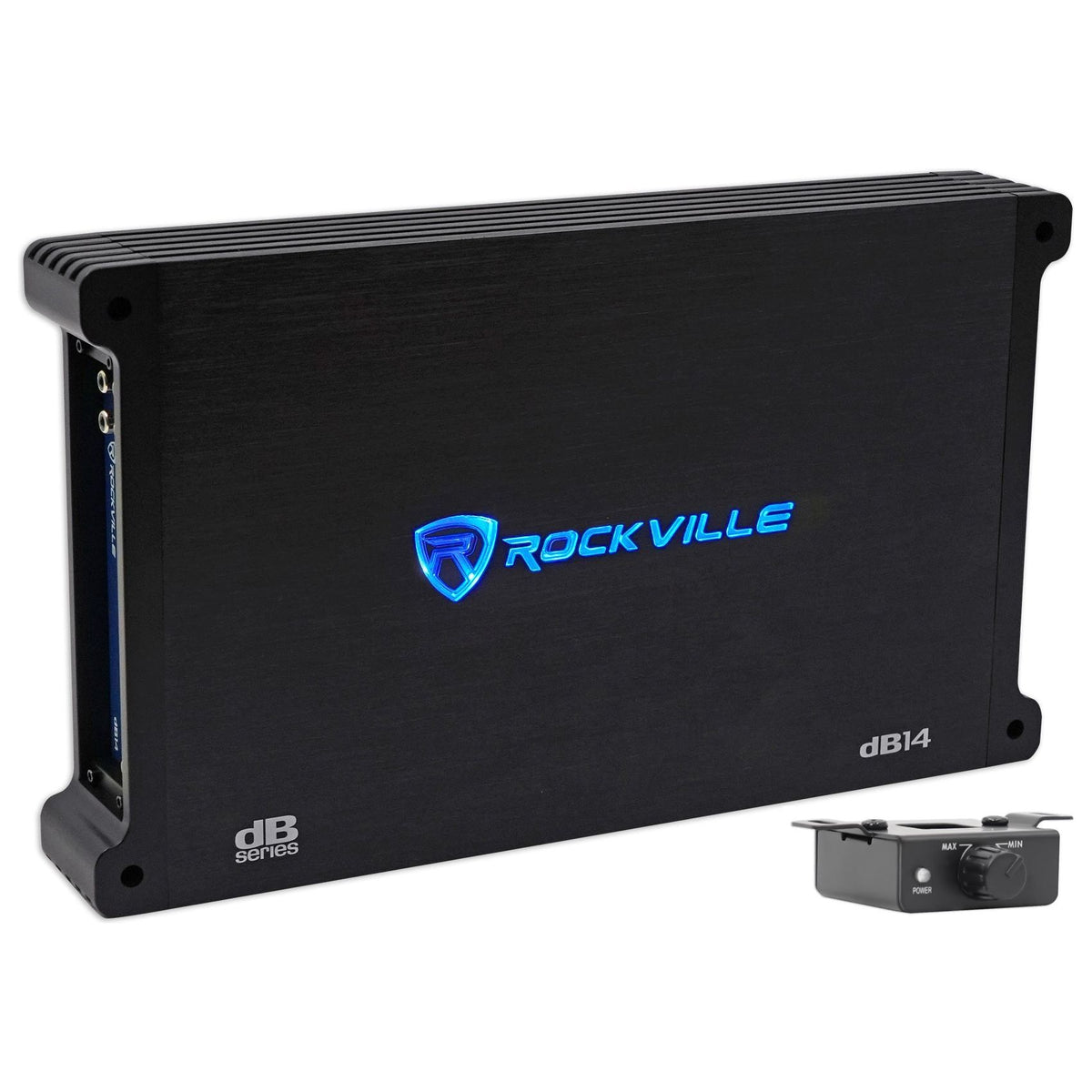 Rockville W15K5S4 2-Pack + dB14 Mono Amplifier + RWK41 Kit Bundle
