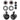 Pair KICKER 48KMXL84 8" 500w Marine Black Wakeboard Tower Speakers w/LED KMXL8