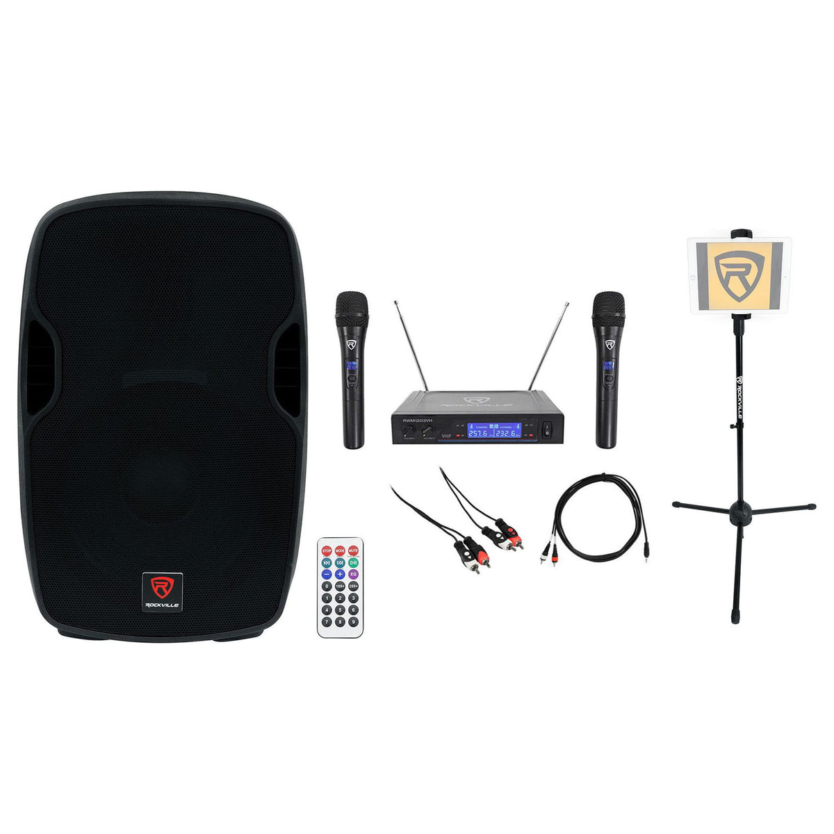15" Pro Karaoke Machine/System 4 ipad/iphone/Android/Laptop/TV/Tablet
