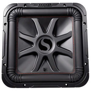 2) KICKER 45L7R122 12" 1200w L7R Car Subwoofers, Solo-Baric Subs+Amplifier+Wires