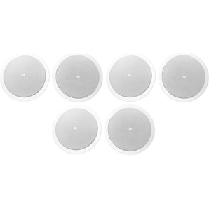 (6) JBL CONTROL 26CT 6.5" 60w 70v Commercial Ceiling Speakers For Restaurant/Bar