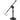 Rockville Kick Drum Stand w/Steel Round Base For Electro-Voice PL33 Microphone