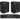 (2) Rockville RSG10 Single 10" 400W PA Speakers+Rockville RPA5 Amplifier DJ Amp