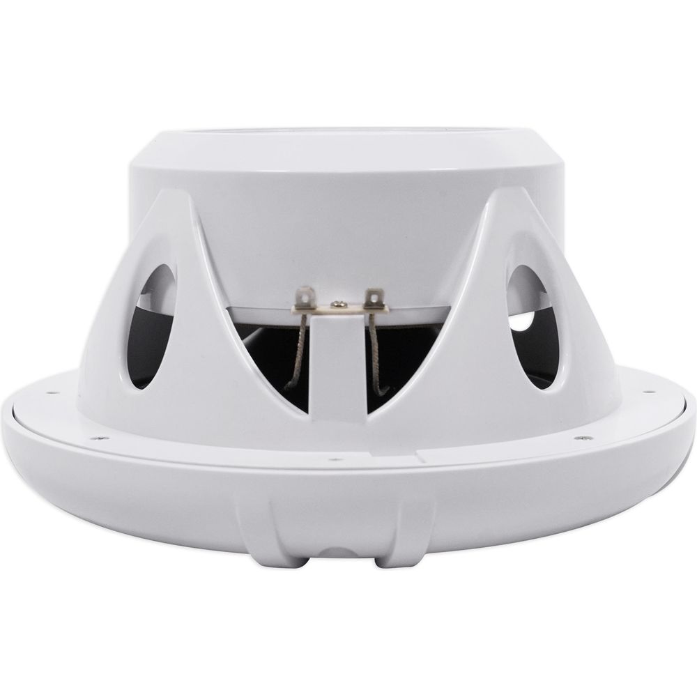 RMSTS80W White 8" Marine Speakers 4-Pack + KRYPTON MF4 Amplifier Bundle