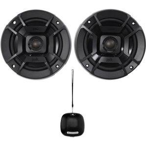 (2) Polk Audio DB522 5.25" 600w Car/Marine/Motorcycle Speakers+Speaker