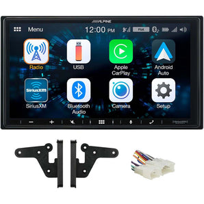 Alpine 7” Shallow Bluetooth Receiver w/Carplay/Android For 2003 Toyota Tundra