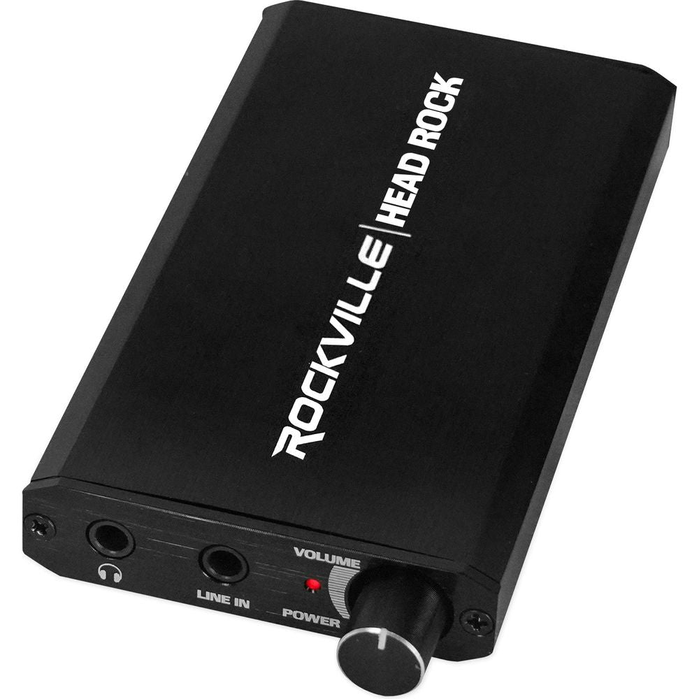 MC-250 Studio Monitoring Headphones+Rechargeable Headphone Amplifier Amp