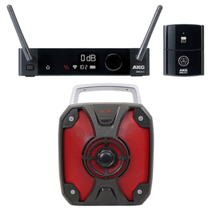 AKG DMS300 Digital Bodypack Wireless Instrument System 2.4GHZ, 48kHz+ROCKBOX