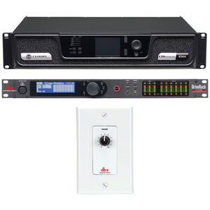 Crown CDI2300 CDI 2 x 300 Watt 70V Commercial Amplifier+DriveRack+Wall Control
