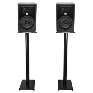 Pair JBL 305P MkII 5" Powered Studio Monitor Monitoring Speakers+37" Stands