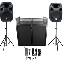 RPG122K 2-Pack + ROCKBOOTH DJ Booth Bundle