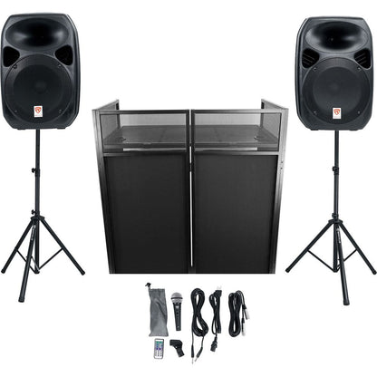 RPG122K 2-Pack + ROCKBOOTH DJ Booth Bundle
