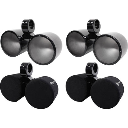 DMAC80B Black 2-Pack + 8" Neoprene Covers Bundle