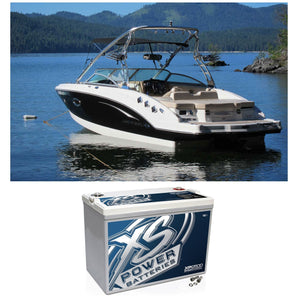 XS Power XP2500 2500 Watt Power Cell Marine Stereo Battery For Boat