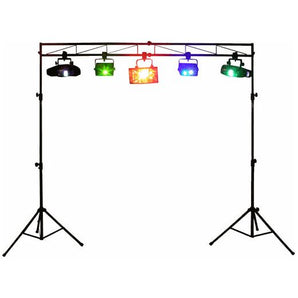 Odyssey LTMTS8 8' Foot Wide Mobile DJ Lighting Truss w/ 2 Tripods+Carry Bag