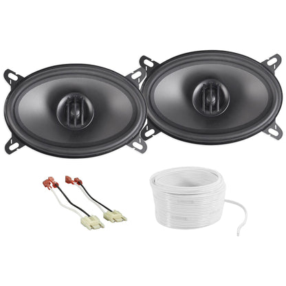 Thunder THUNDER46 Speaker Replacement Kit for Jeep Wrangler YJ 1987-1995