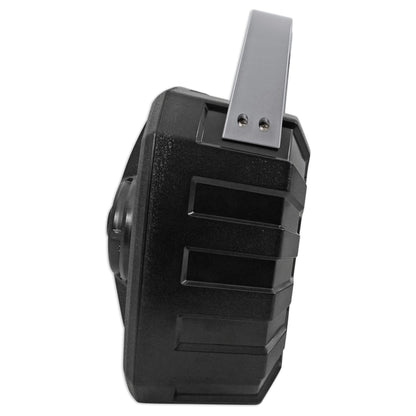 12KMTED Dual 6.5-Inch Wakeboard Tower Enclosures + ROCKBOX Bluetooth Speaker