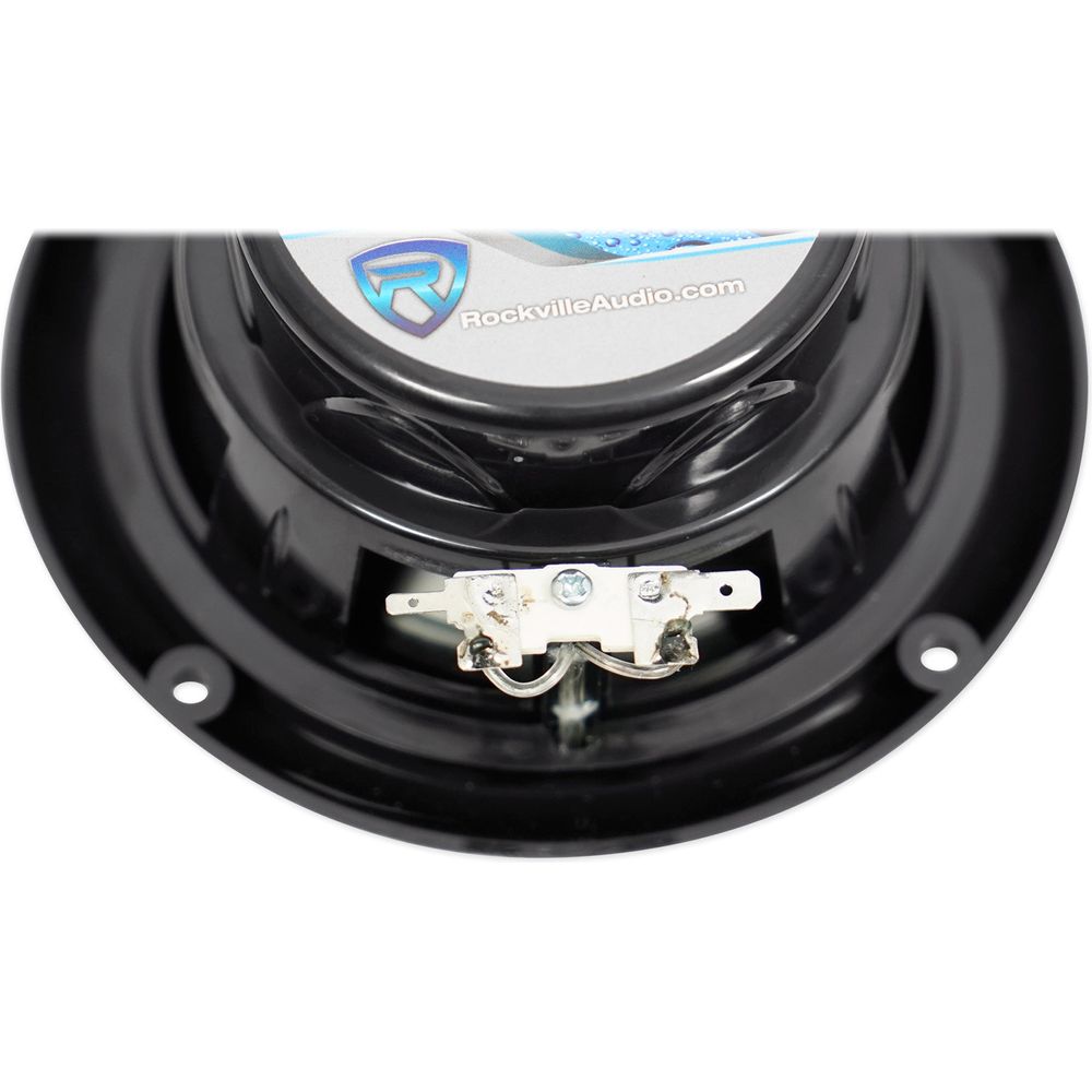 5.25" 360 Degree Swivel Chrome Surface Mount Boat Speakers