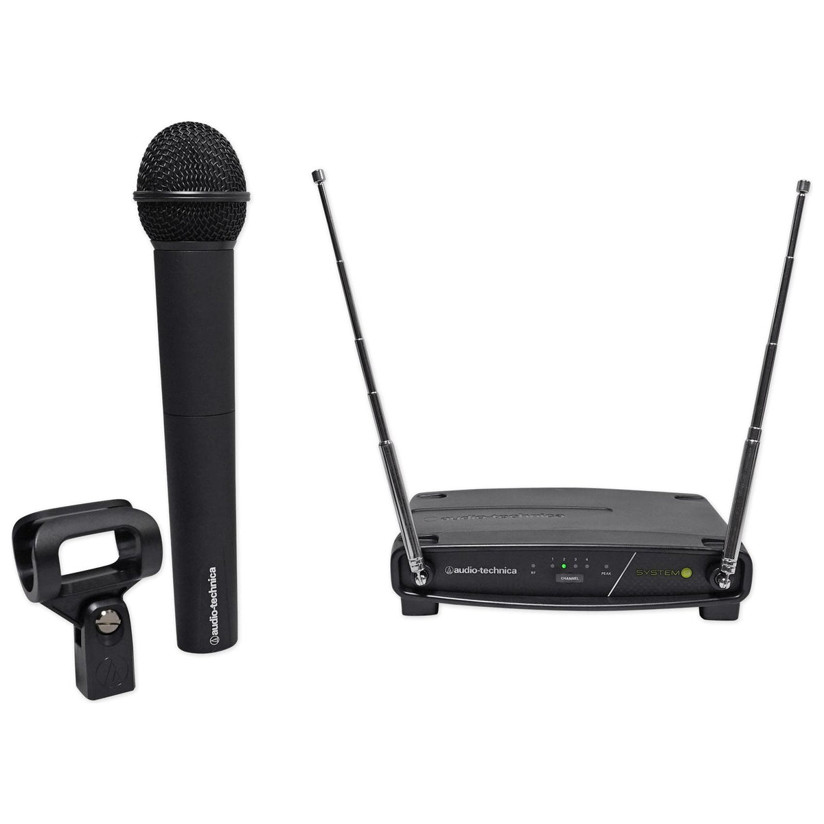 Audio Technica ATW-902a Wireless Handheld Microphone Mic + Bluetooth Speaker