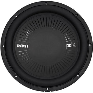 Polk Audio MM 1242 SVC 12” 1260w Car Subwoofer Sub+Vented Box+Amplifier+Amp Kit