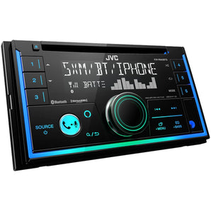 JVC KW-R940BTS 2-Din Bluetooth Car CD Receiver w/ USB/SiriusXM/Alexa/13-Band EQ