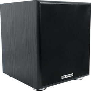 Rockville ROCK SHAKER 6.5" Inch Black 200w Powered Home Theater Subwoofer Sub