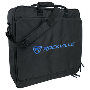 Rockville MB2020 DJ Gear Mixer Gig Bag Case Fits Behringer Rhythm Designer RD-8