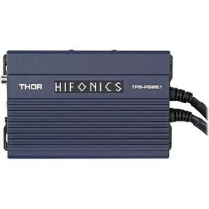 Hifonics TPS-A500.1 500 Watt Mono Amplifier+12" Free Air Sub For Polaris RZR/ATV/UTV/Cart