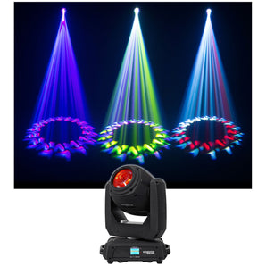 (2) Chauvet DJ Intimidator Beam 140SR Moving Heads+Totems+Facade+Fogger w/LED's