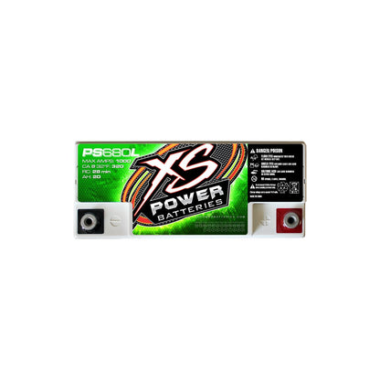 XS Power PS680L 1000 Amp 12V Power Cell 1000W AGM Car Battery CA: 370/Ah: 20