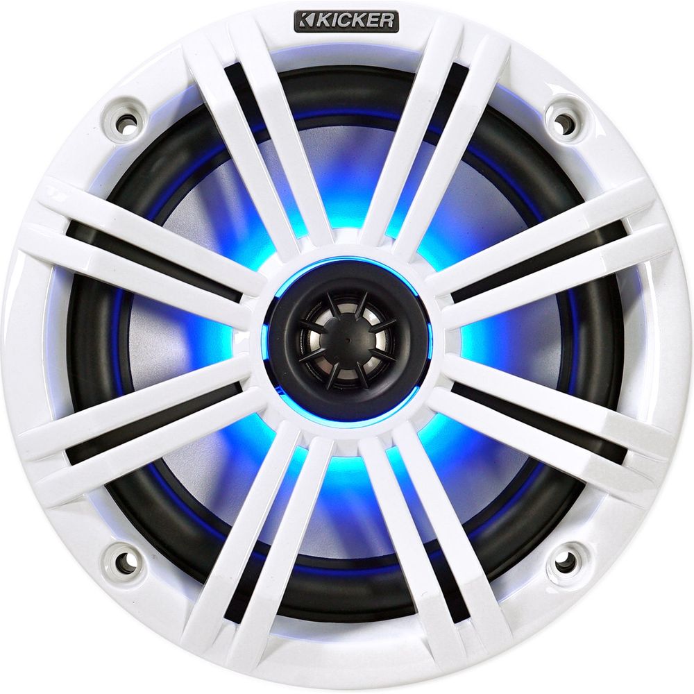 6.5" LED 360 Degree Swivel Chrome Wakeboard Tower Speakers