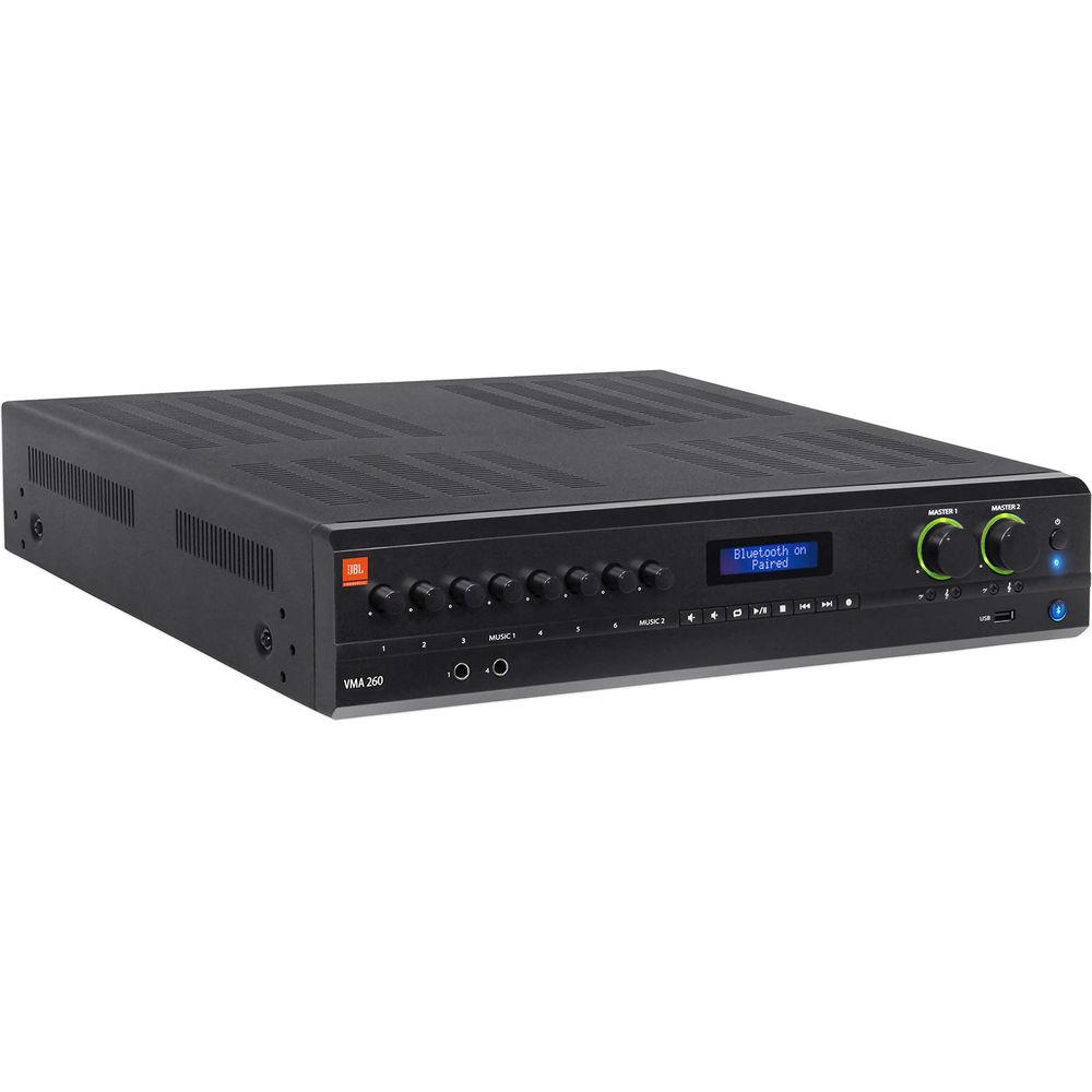 VMA260 8-Input Amplifier + (12) JBL 8128 8" Ceiling Speakers