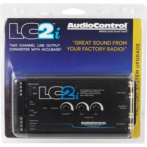 Memphis Audio PRX60C 6.5" Car Component Speakers+AudioControl Hi/Lo Converter