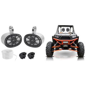Kicker 40PS692 6x9" 180w Rollbar Tower Speakers for JEEP/ATV/UTV/RZR/CART