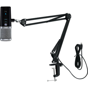 Presonus Revelator USB Recording Podcasting Microphone+Audio Technica Boom Arm