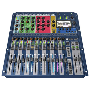 Soundcraft Si Expression 1 DSP Digital Mixer+5) Audio Technica Mics+Snake+Cables