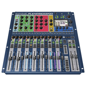 Soundcraft Si Expression 1 Digital Mixer w/DSP, 66-Mixing Inputs+16-Mic Preamps