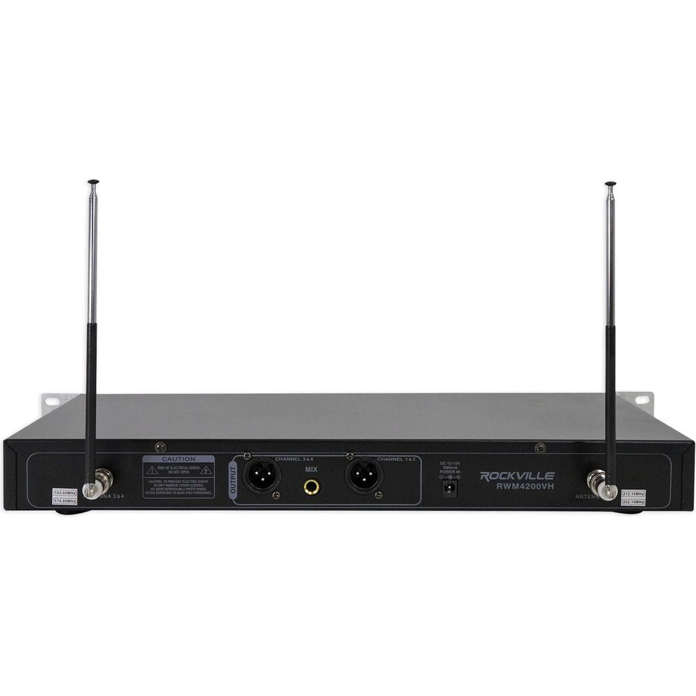 JRX218S Subwoofer + RWM4200VH Wireless Mics + DJ1500 Headphones