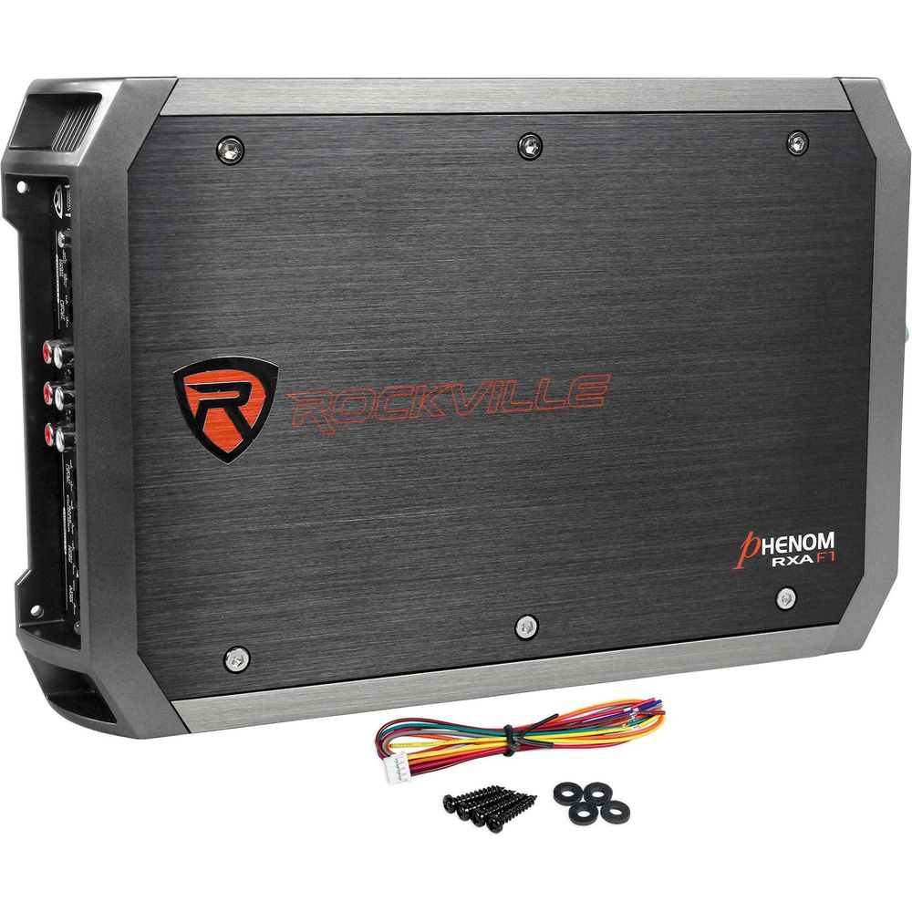 RV68.3A 6x8" Speakers 2-Pack + RXA-F1 Amplifier Bundle