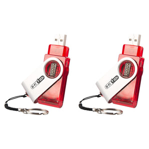 (2) Chauvet DJ D-Fi USB Wireless Transceiver Controllers For D-Fi Ready Lights