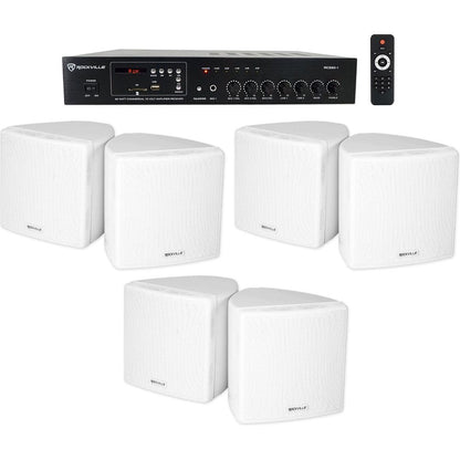 RCS80-1 + Cube 70V White 6-Pack