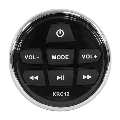 KMC2 Digital Media Receiver w/Bluetooth+Remote+(2) 6.5" Black Speakers