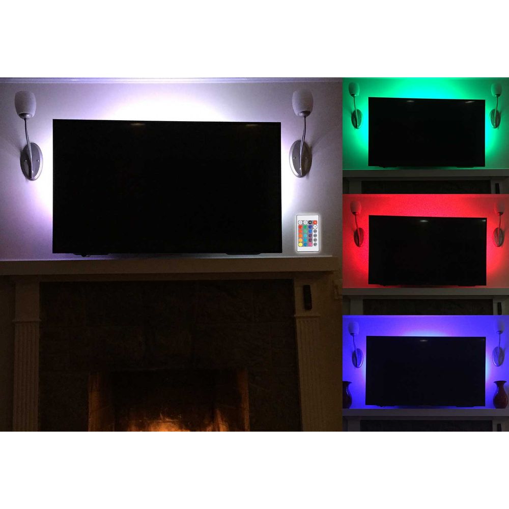 RAM15BT 15" Portable Karaoke System + RGB TV Backlight Bundle