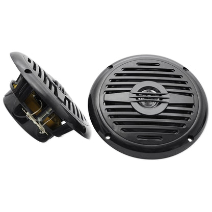 (4) MS525B 5.25" 200W Waterproof Hot Tub Speakers In Black