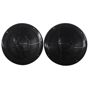 Pair Rockville RMC80B 8" 800 Watt Waterproof Marine Boat Speakers 2-Way Black