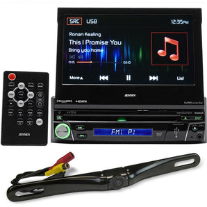 Jensen VX7012 7" GPS Navigation DVD/iPhone/Bluetooth/HDMI+License Plate Camera