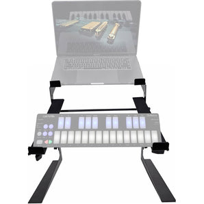 Rockville Laptop+Controller Stand for Keith Mcmillen Instruments QuNexus