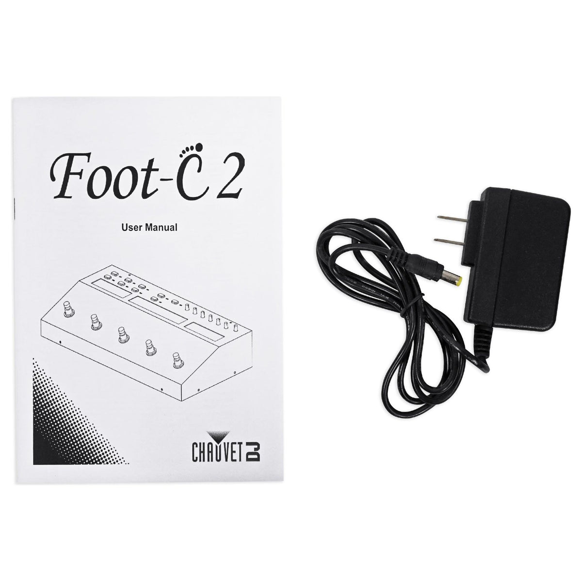 Chauvet DJ Foot C-2 36-Channel DMX Foot Controller w/MIDI Input+LCD Display